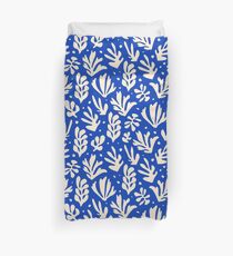 Leaves Pattern Plants Inspired by Henri Matisse Duvet Cover