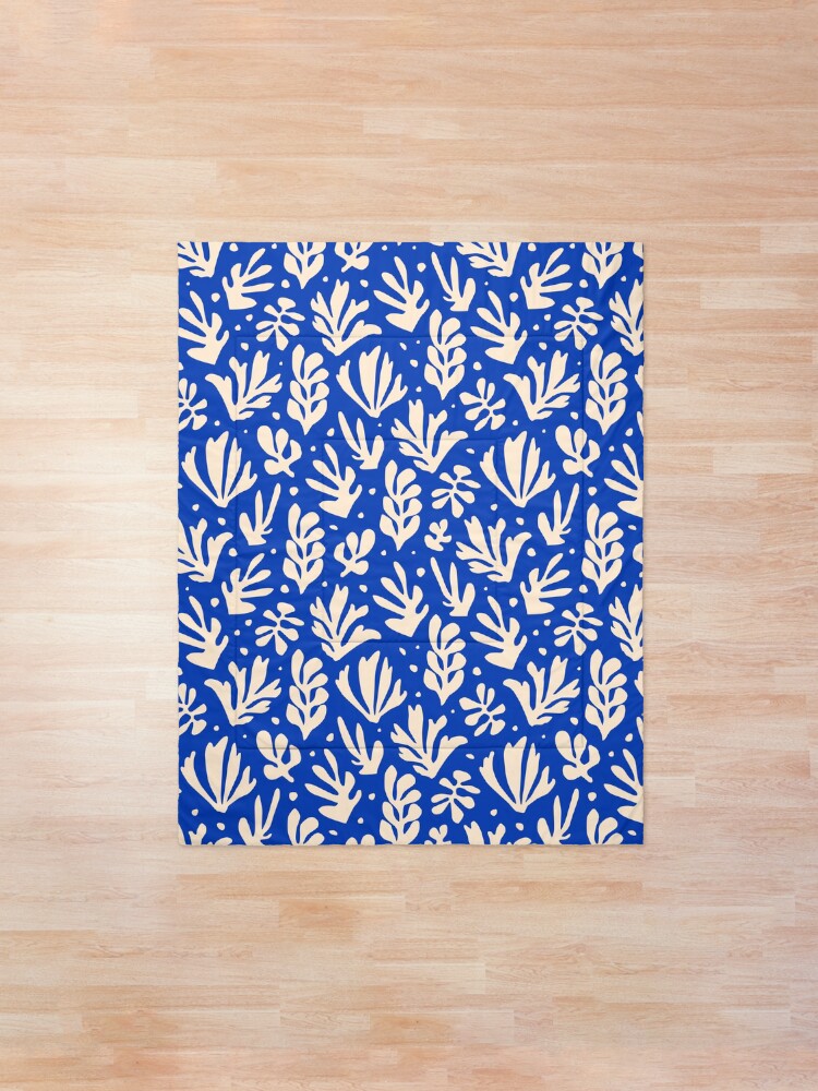 Alternate view of Leaves Pattern Plants Inspired by Henri Matisse Comforter