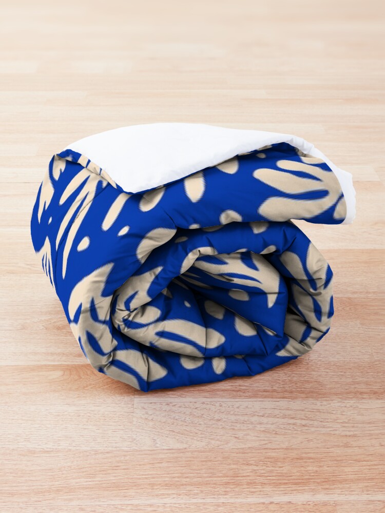 Alternate view of Leaves Pattern Plants Inspired by Henri Matisse Comforter