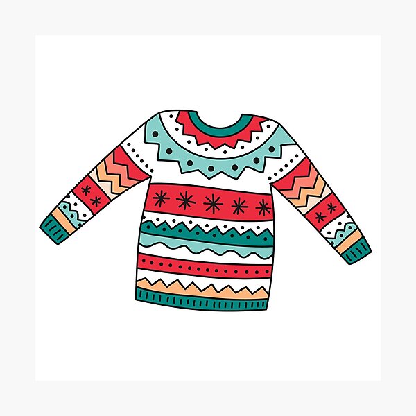 Christmas Jumper Photographic Print
