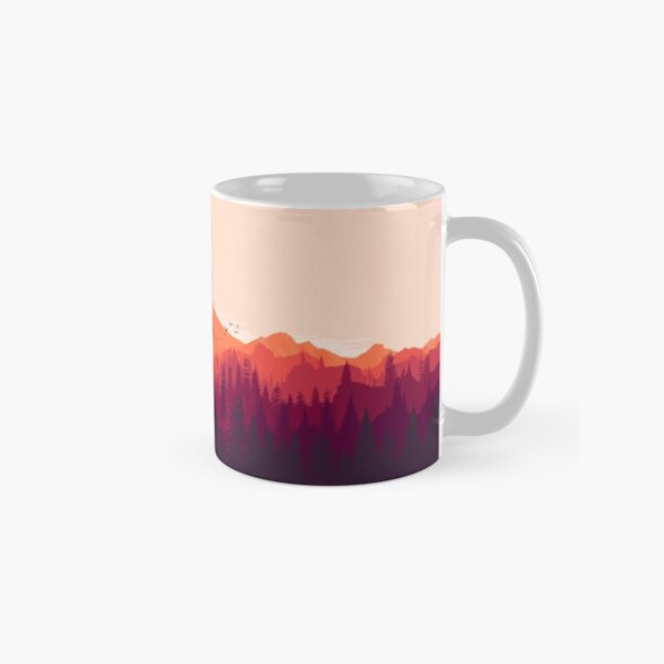 Firewatch Tower Poster Classic Mug