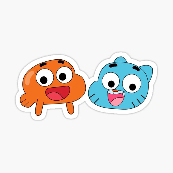 Gumball and Darwin Sticker - Sticker Mania