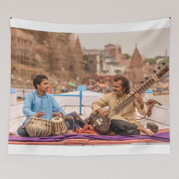 Item preview, Music at Varanasi 03 designed and sold by Werner Padarin.