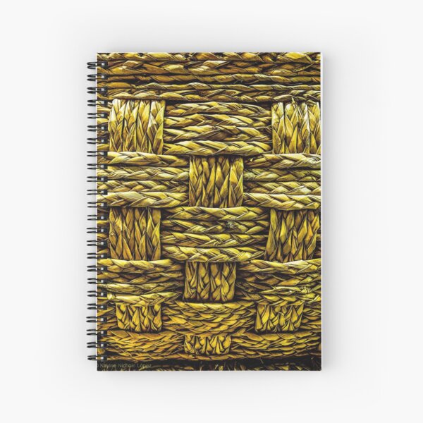 Basket Spiral Notebook
