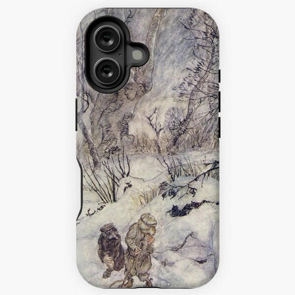 Vista previa del artículo con la obra «Rata y topo perdidos en el bosque salvaje - El viento en los sauces - Arthur Rackham», diseñado y vendido por forgottenbeauty.