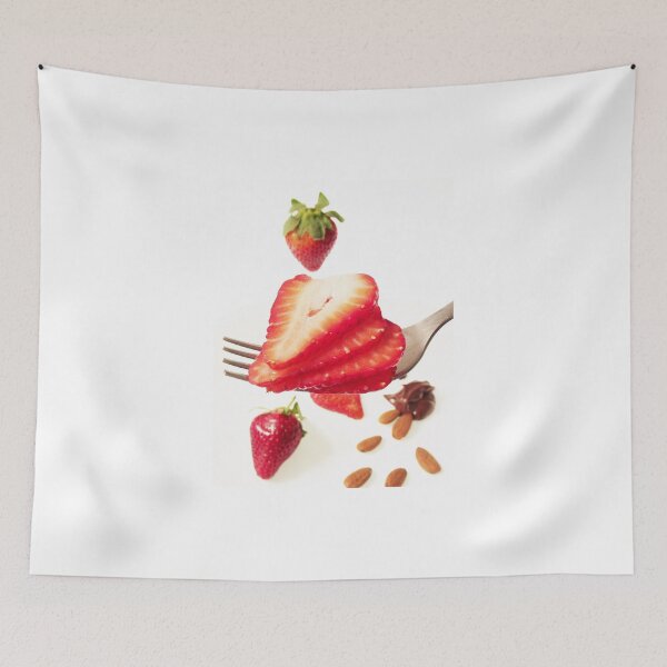 Item preview, StrawberriesAlmondsChocolate Fork designed and sold by Juan-Luis.