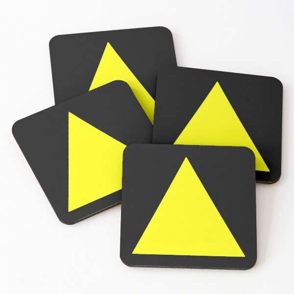 Item preview, Vibrant Yellow Triangle designed and sold by AzamiThorn.