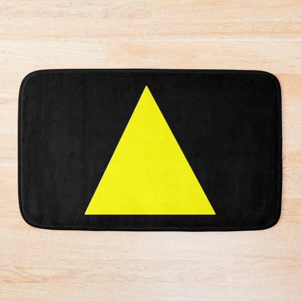 Item preview, Vibrant Yellow Triangle designed and sold by AzamiThorn.