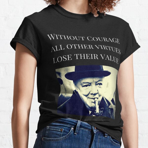 Artikel-Vorschau von Winston Churchill Tee, designt und verkauft von felineheights.