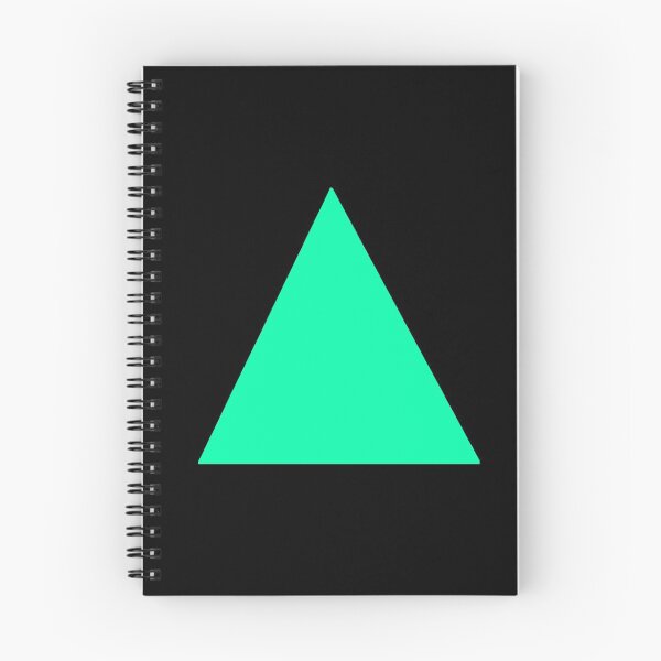 Item preview, Vibrant Turquoise Triangle designed and sold by AzamiThorn.