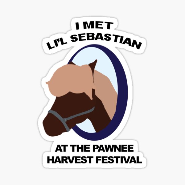 Item preview, I Met Li'l Sebastian at the Pawnee Harvest Festival designed and sold by KangarooZach41.
