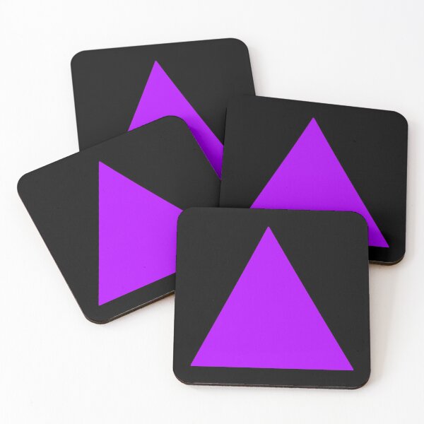 Item preview, Vibrant Purple Triangle designed and sold by AzamiThorn.