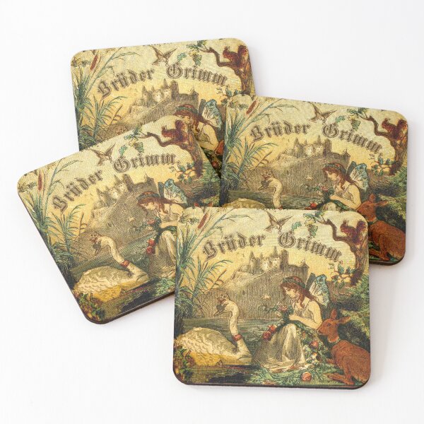 Item preview, Brothers Grimm Antique German Book Cover designed and sold by forgottenbeauty.