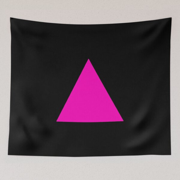 Item preview, Vibrant Pink Triangle designed and sold by AzamiThorn.