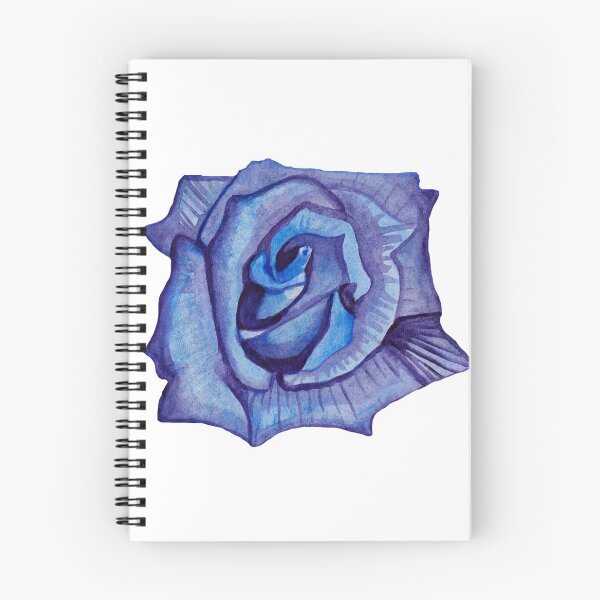 Item preview, Blue watercolor rose designed and sold by susserain.