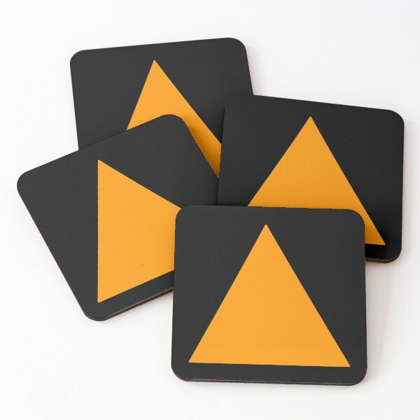 Item preview, Vibrant Orange Triangle designed and sold by AzamiThorn.