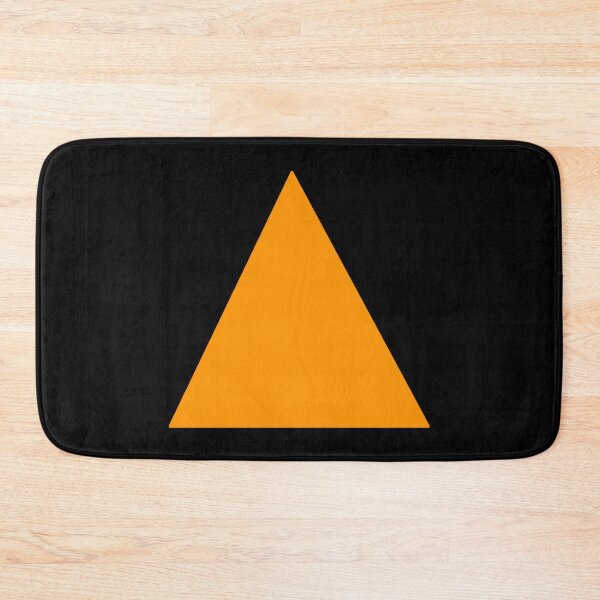 Item preview, Vibrant Orange Triangle designed and sold by AzamiThorn.