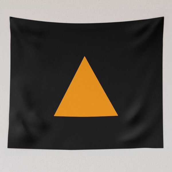 Item preview, Vibrant Orange Triangle designed and sold by AzamiThorn.