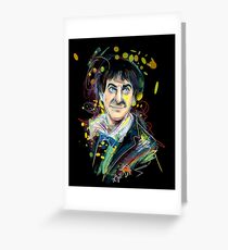 Second Splatter Greeting Card