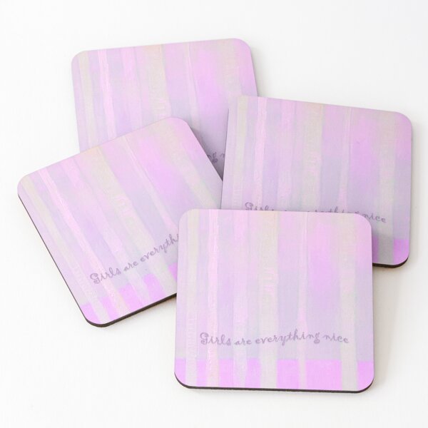 Item preview, Girls are everything nice in hot pink birches designed and sold by WatersEdgeGal.