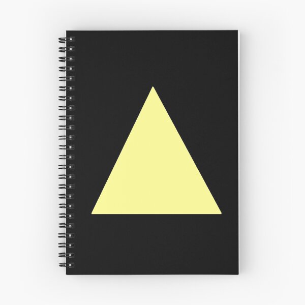 Item preview, Pastel Yellow Triangle designed and sold by AzamiThorn.