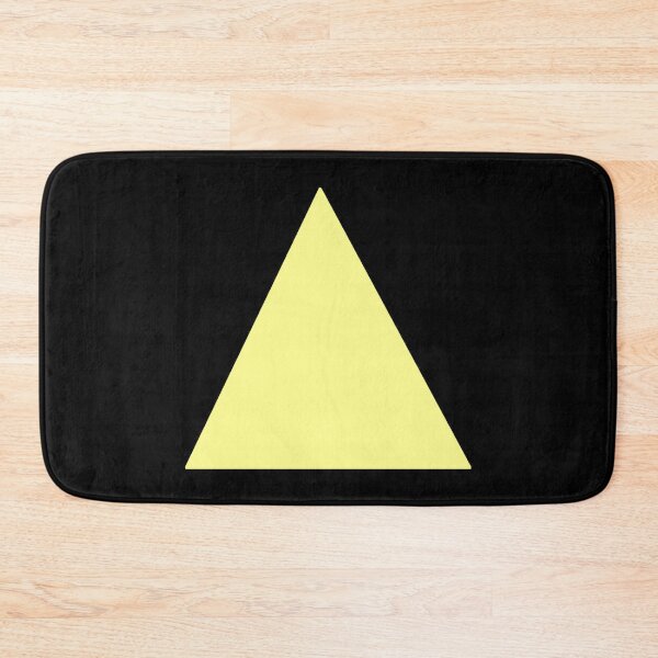 Item preview, Pastel Yellow Triangle designed and sold by AzamiThorn.