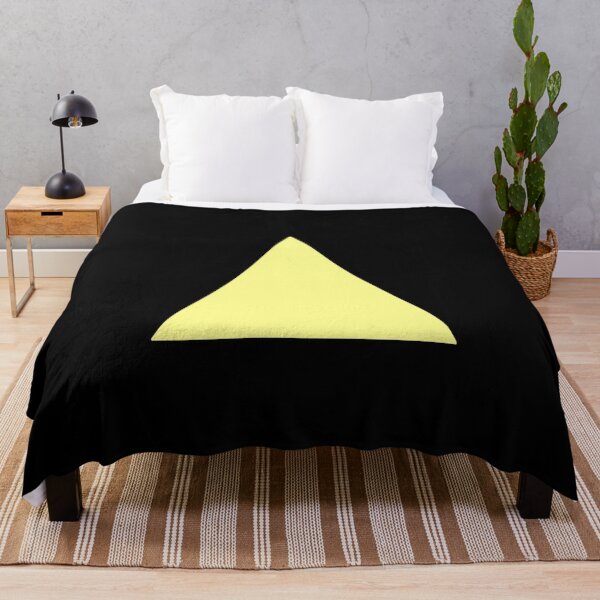 Item preview, Pastel Yellow Triangle designed and sold by AzamiThorn.
