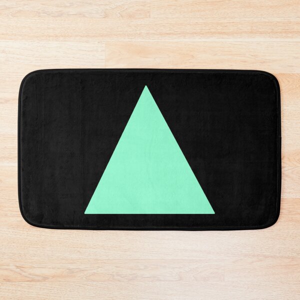 Item preview, Pastel Turquoise Triangle designed and sold by AzamiThorn.