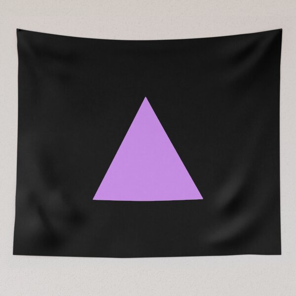 Item preview, Pastel Purple Triangle designed and sold by AzamiThorn.