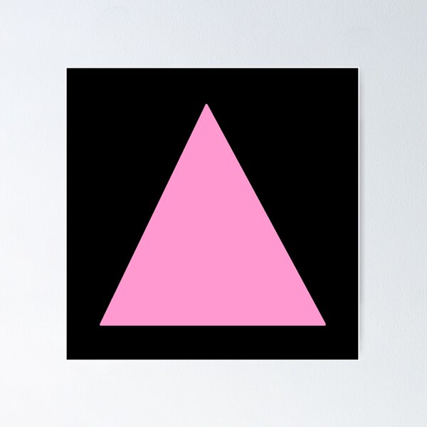 Item preview, Pastel Pink Triangle designed and sold by AzamiThorn.