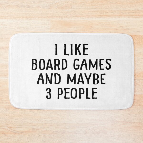 Item preview, I Like Board Games and Maybe 3 People designed and sold by teesaurus.