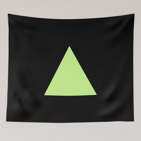 Item preview, Pastel Lime Triangle designed and sold by AzamiThorn.