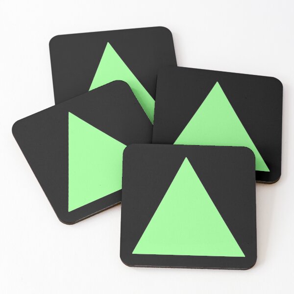 Item preview, Pastel Green Triangle designed and sold by AzamiThorn.