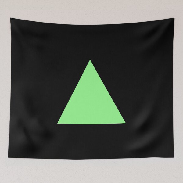 Item preview, Pastel Green Triangle designed and sold by AzamiThorn.