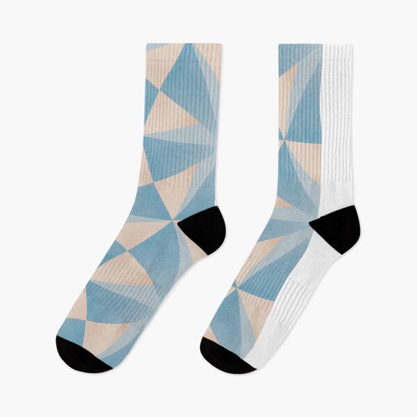Item preview, Blue Watercolor Hexagons designed and sold by inkblotcreative.