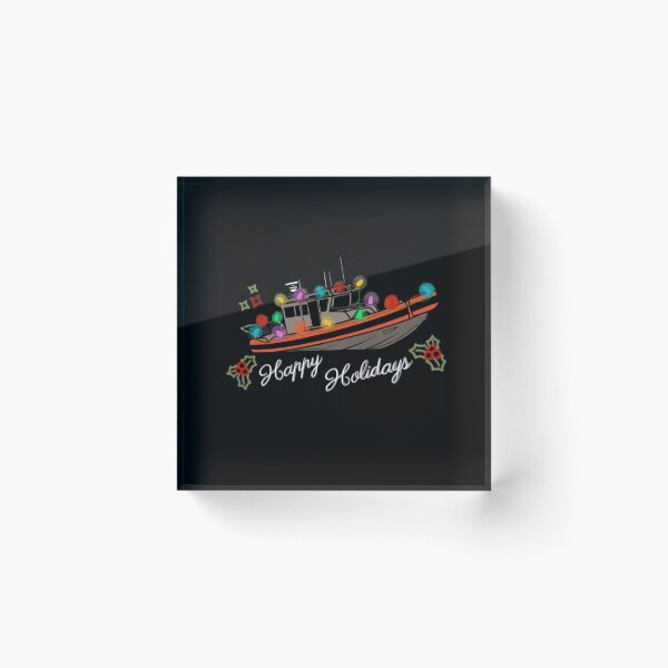 Item preview, Coast Guard Lighted Boat Parade 33 SPC-LE designed and sold by AlwaysReadyCltv.