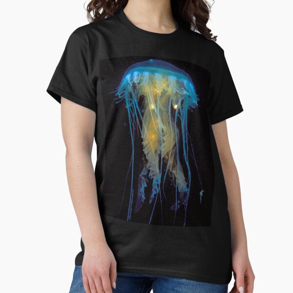 Juvenile Jelly on Black Classic T-Shirt