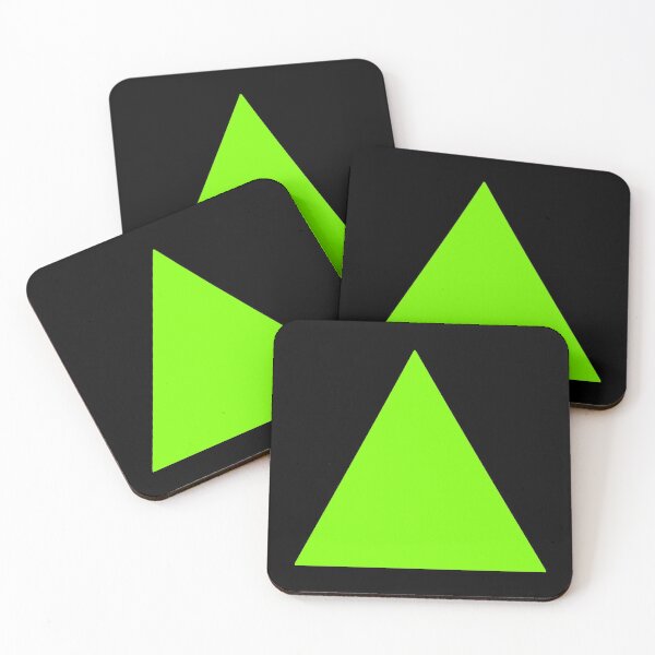 Item preview, Vibrant Lime Triangle designed and sold by AzamiThorn.