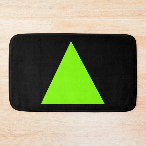 Item preview, Vibrant Lime Triangle designed and sold by AzamiThorn.