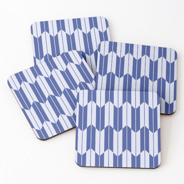 Item preview, Yagasuri - Japanese Traditional Pattern - Blue designed and sold by gemgemshop.