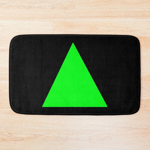 Item preview, Vibrant Green Triangle designed and sold by AzamiThorn.