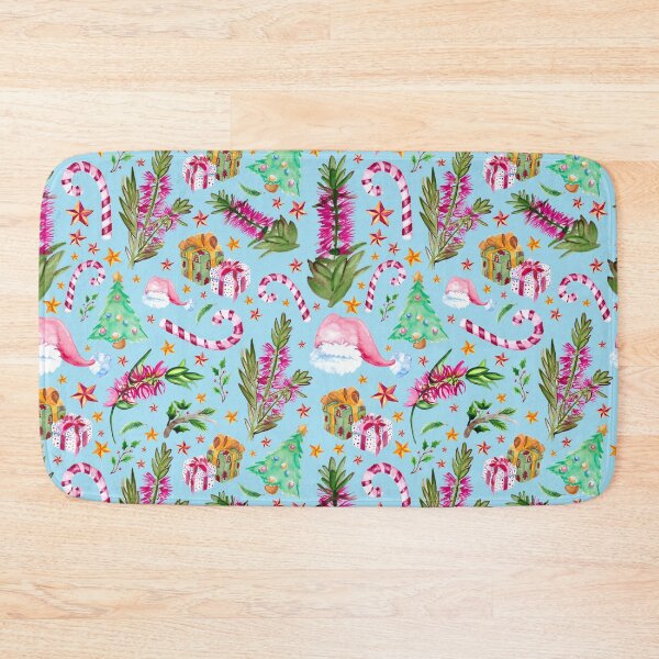 Item preview, Australian Native Florals - A Christmas Pattern designed and sold by Annalee Beer.