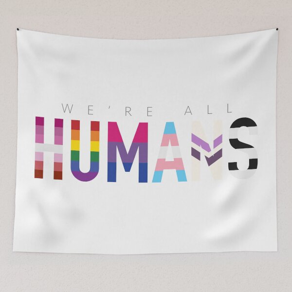 Item preview, Humans, Various Queer Flags + Ally 8 designed and sold by Skyler Orion X.