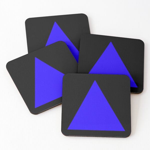 Item preview, Vibrant Blue Triangle designed and sold by AzamiThorn.