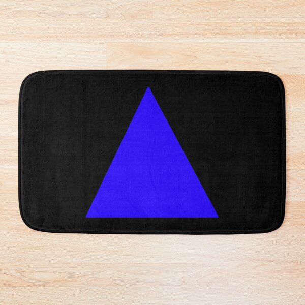 Item preview, Vibrant Blue Triangle designed and sold by AzamiThorn.