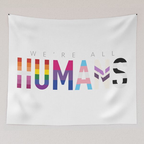 Item preview, Humans, Various Queer Flags + Ally 9 designed and sold by Skyler Orion X.
