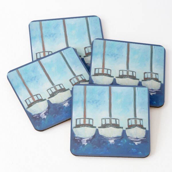 Item preview, Three Boats designed and sold by WatersEdgeGal.