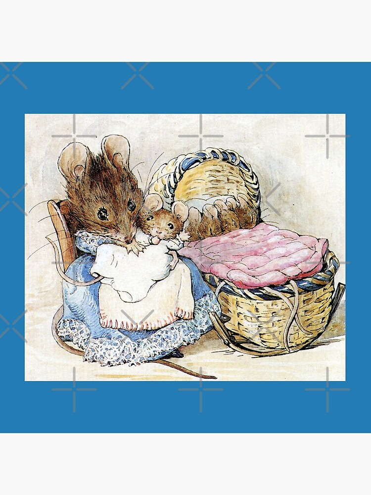 Hunca Munca and her Babies - Tale of Two Bad Mice - Beatrix Potter by forgottenbeauty