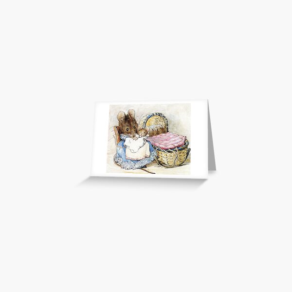 Item preview, Hunca Munca and her Babies - Tale of Two Bad Mice Beatrix Potter designed and sold by forgottenbeauty.