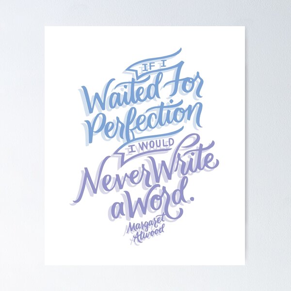 Item preview, I Would Never Write a Word designed and sold by polliadesign.